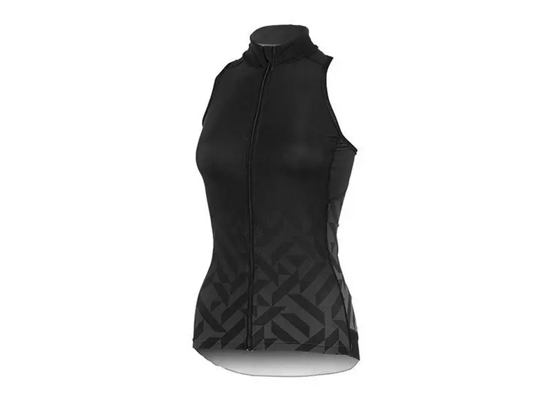 Shebeest Divine Sleeveless Cycling Vest - Womens - Solid Fade Black 1