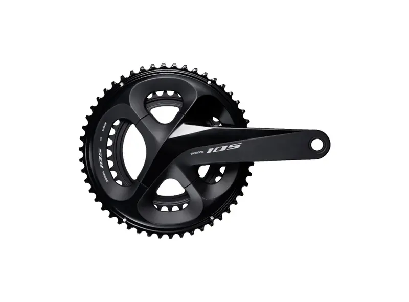 Shimano 105 R7000 11 Spd Double Crankset - Black 1