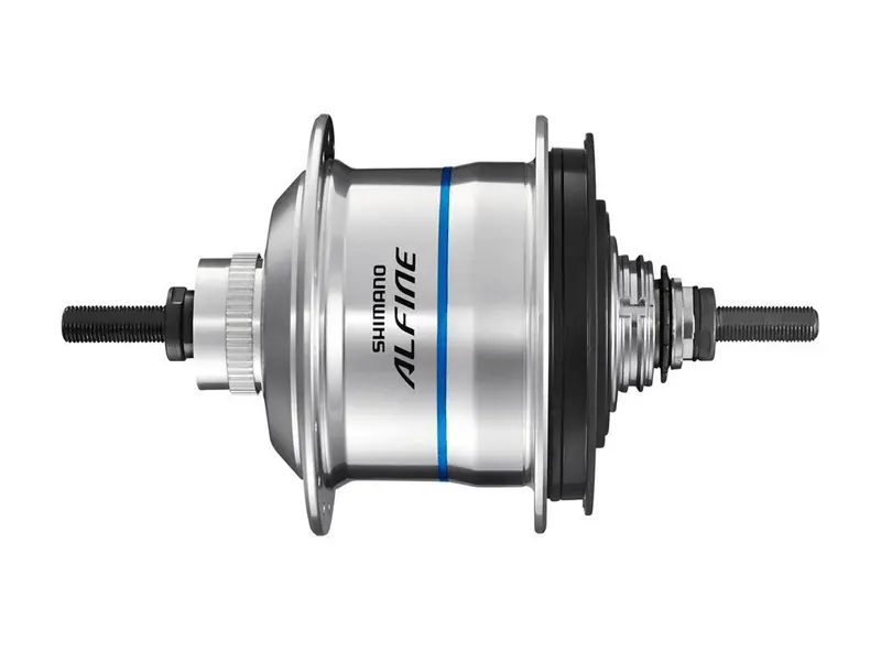 Shimano Alfine S7051-8 Di2 8 Spd Rear Disc Hub - Silver 1