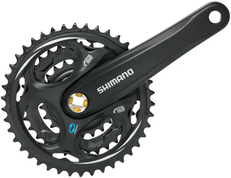 Shimano Altus M311 7-8Sp Square Taper Crankset - Black 1