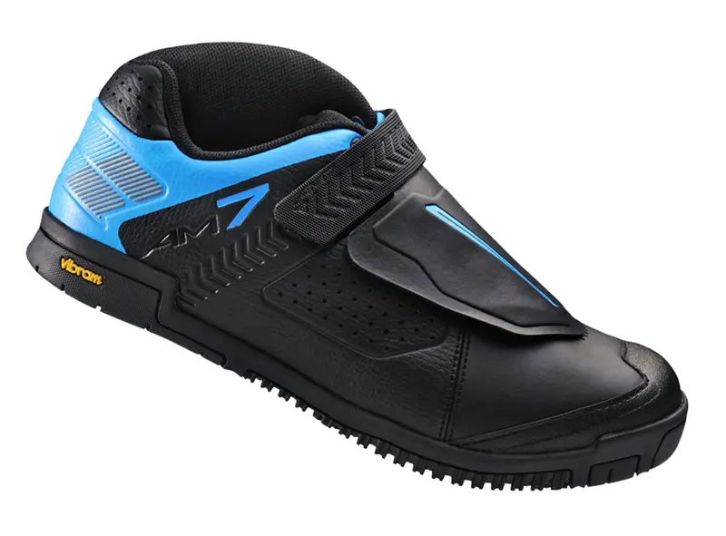 Shimano Am7 All Mountain Mtb Shoe - Black 1