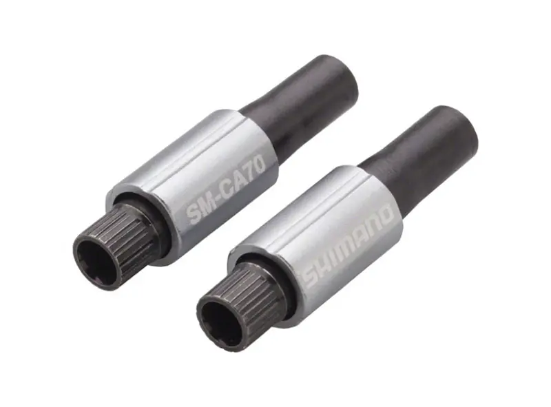 Shimano Ca70 In-Line Shift Cable Adjusters - Silver-Black 1