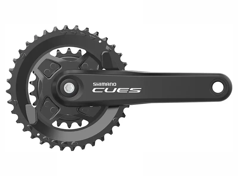 Shimano Cues U4000-2 9-11 Spd Mtb Crankset - Black 1