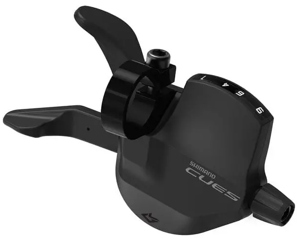 Shimano Cues U4000-L 2 Spd Mtb Shifter - Black 1