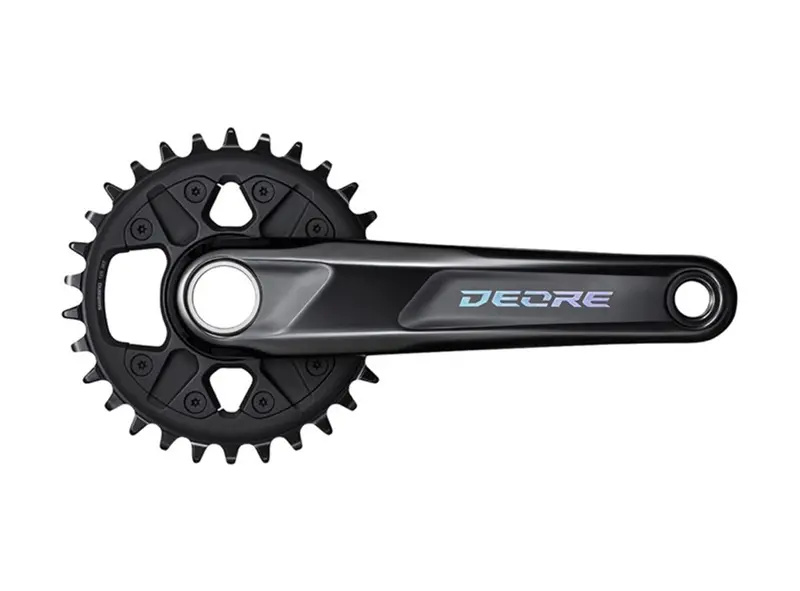Shimano Deore M6130-1 12 Spd Crankset - Black 1