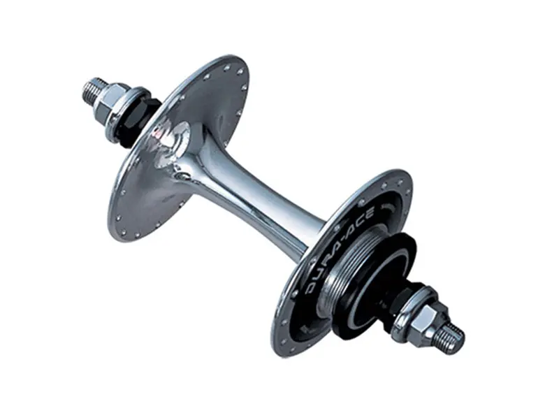 Shimano Dura-Ace 7600 Rear Track Hub - Flip Flop Thread - Silver 1