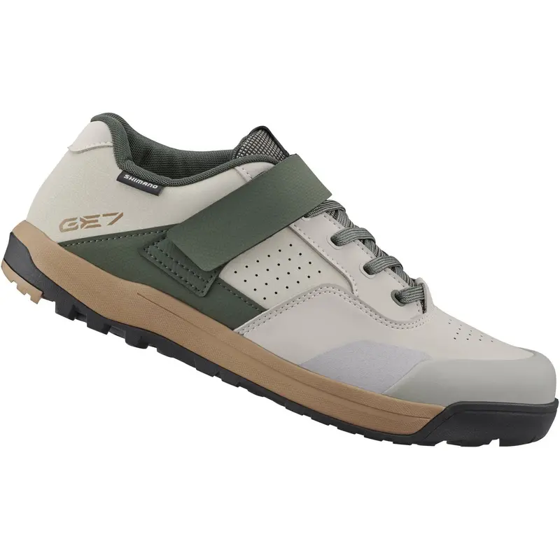 Shimano Ge7 Spd Gravity Enduro Shoe - Light Gray 1