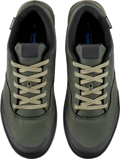 Shimano Gf4 Flat Pedal Mtb Shoe - Olive 2