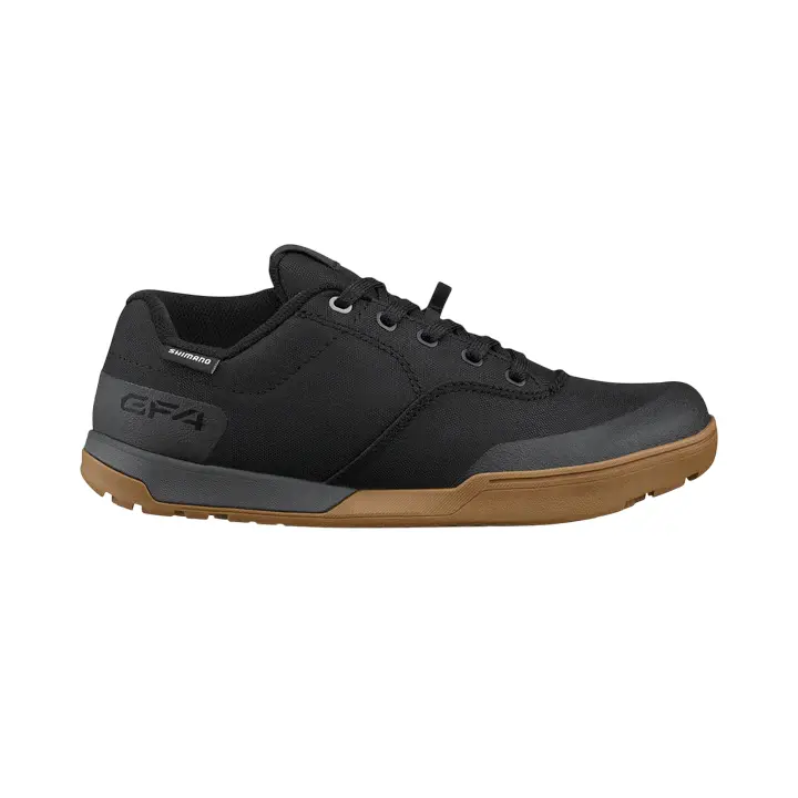 Shimano Gf400w Flat Mtb Shoes - Womens - Black-Amber 1