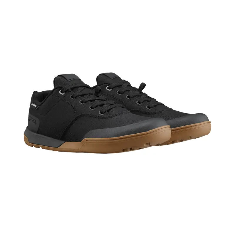 Shimano Gf400w Flat Mtb Shoes - Womens - Black-Amber 3
