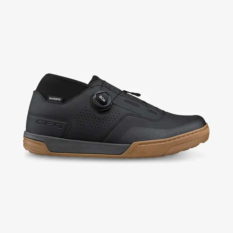 Shimano Gf800 Flat Pedal Mtb Shoe - Black-Amber 1