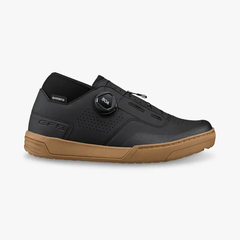 Shimano Gf800 Flat Pedal Mtb Shoe - Womens - Black-Amber 1