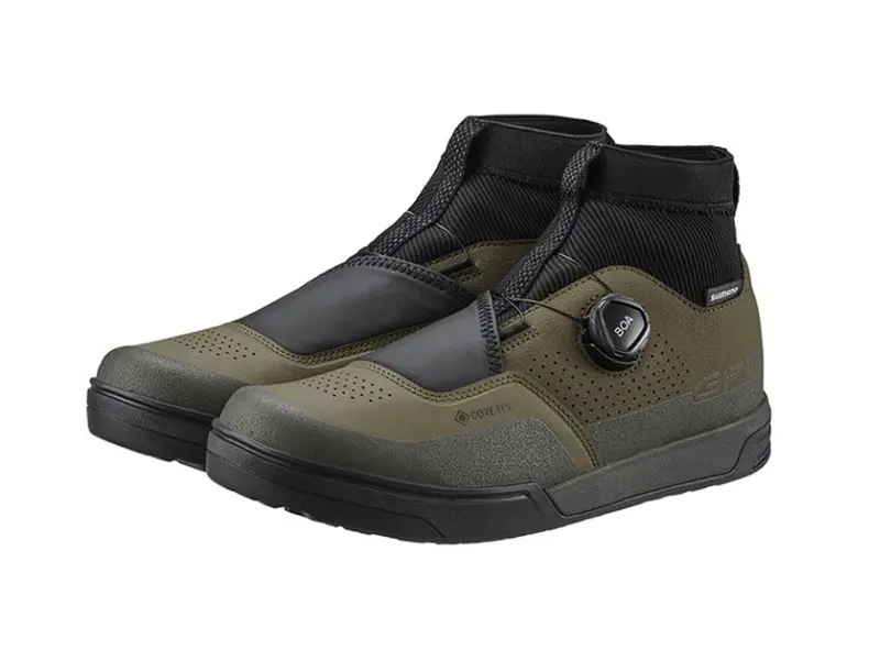 Shimano Gf800 Gtx Flat Pedal Mtb Shoe - Khaki 3
