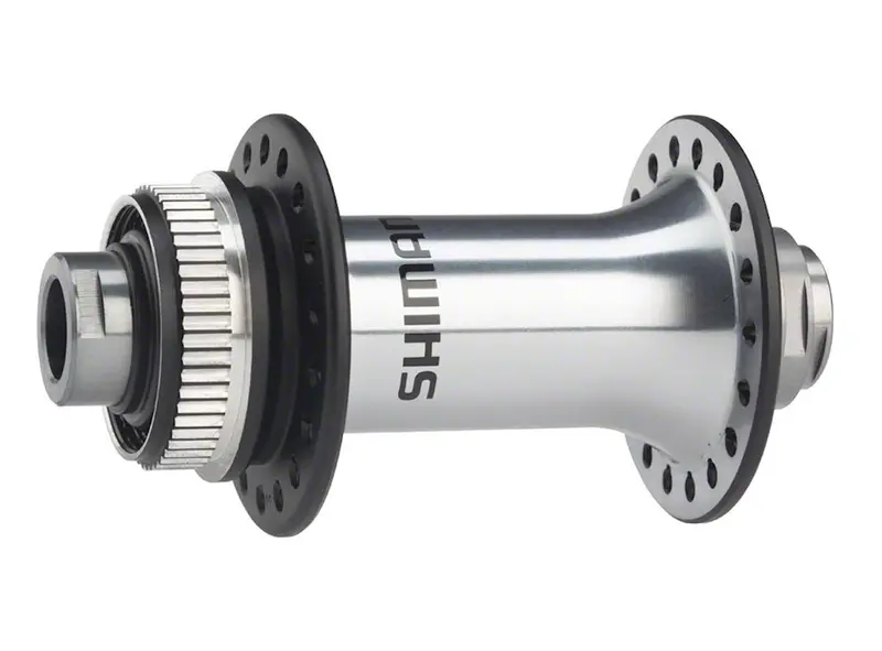 Shimano Grx Rs770 Front Disc Hub - Center Lock - Black-Silver 1