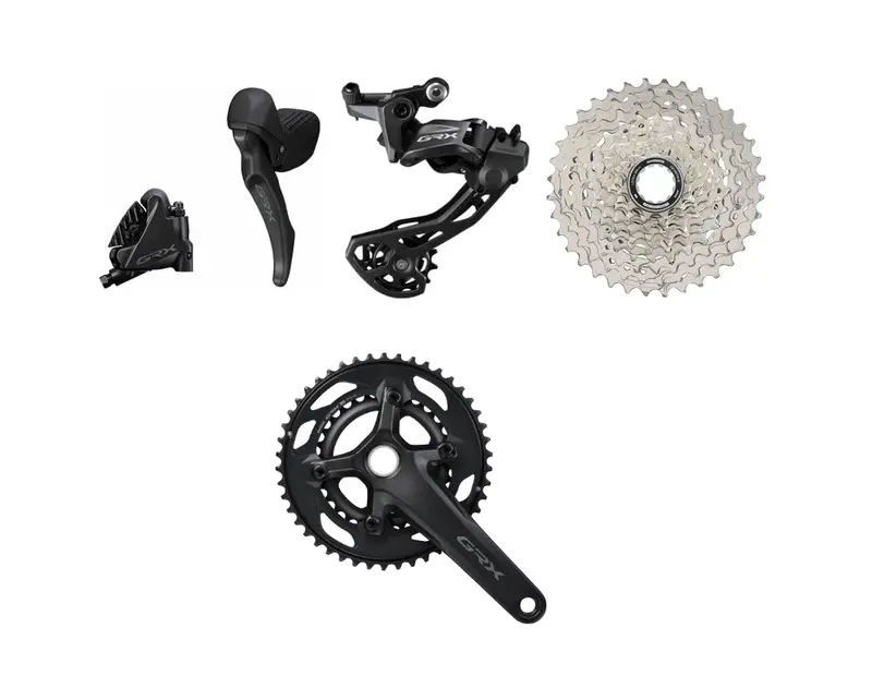 Shimano Grx Rx610 12 Spd Double Groupset - 11-36T 1