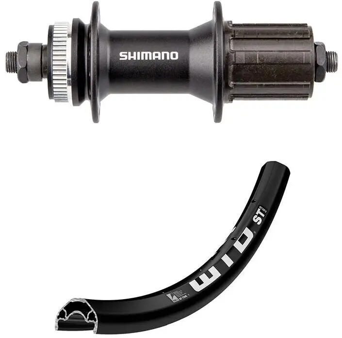 Shimano M4050 On Wtb Sti23 Disc 26" Mtb Wheel - Rear 2