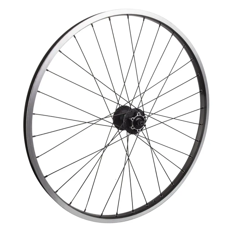 Shimano M525 On Sun Rhyno Lite 26" Double Wall Alloy Mtb Wheel - Front 1