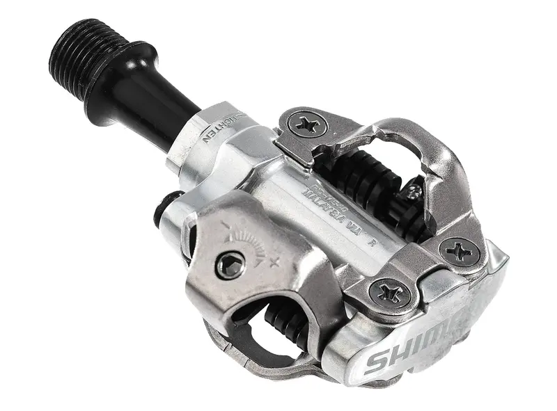 Shimano M540 Clipless Spd Mtb Pedals - Silver 1