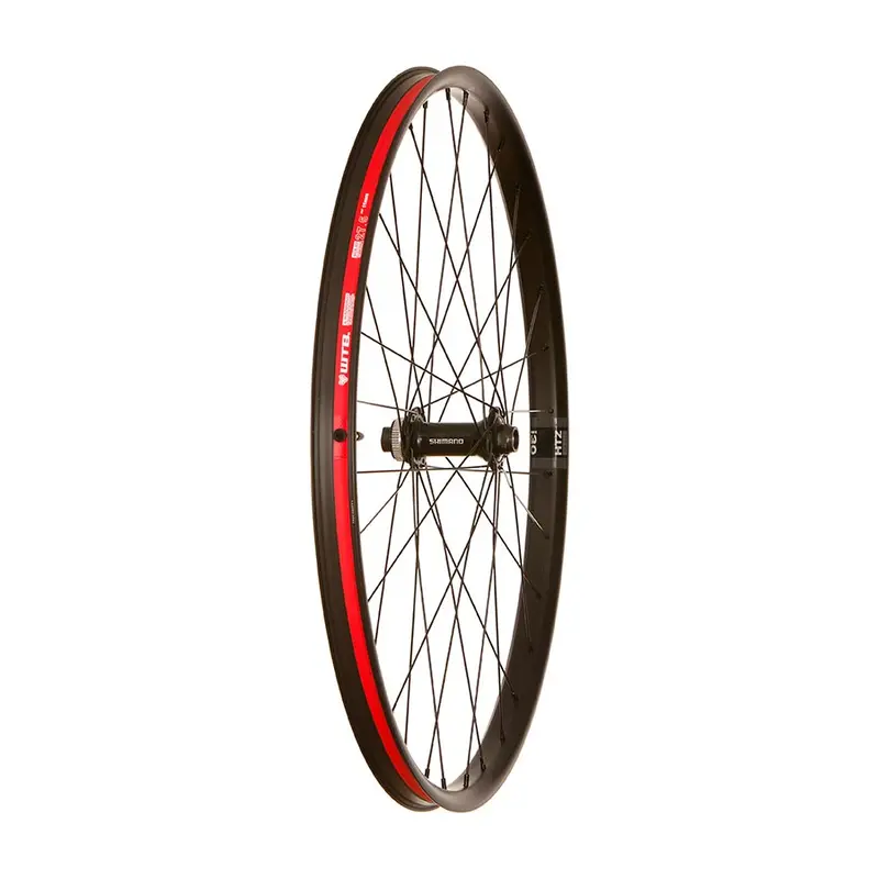 Shimano Mt400-B On Wtb Htz I30 Disc 27.5" Mtb Wheel - Front 1