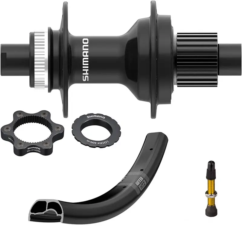 Shimano Mt410-B On Wtb Htz I30 27.5" Mtb Wheel - Rear 2