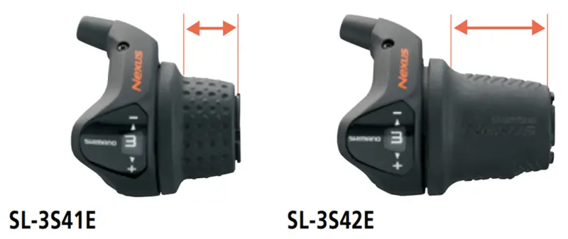 Shimano Nexus Revo 3 Speed Shifter 2