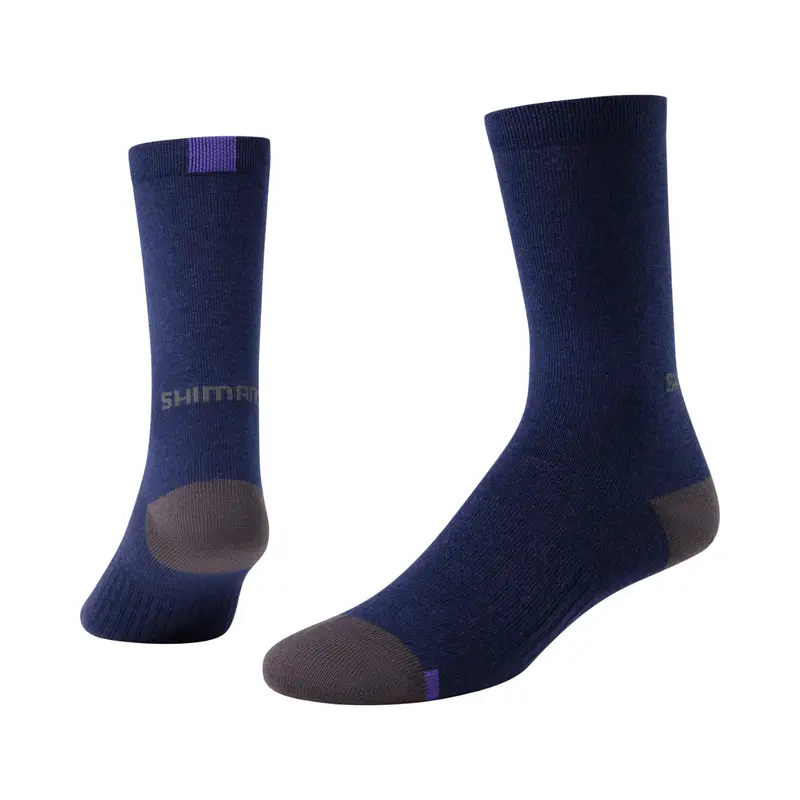 Shimano Performance Wool Sock - Navy 1