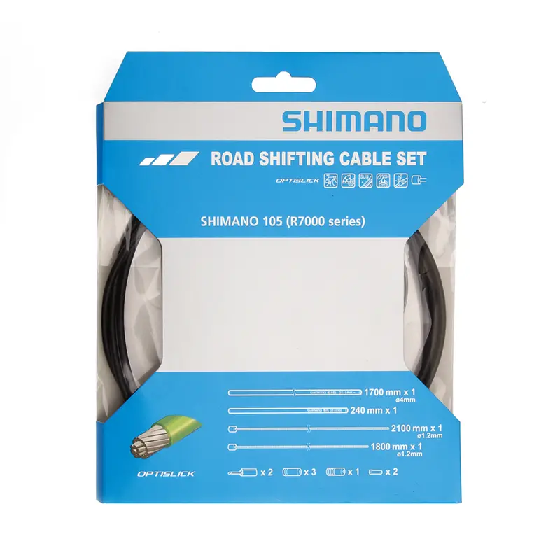 Shimano R7000 Optislick Shift Cable Set - Black 2