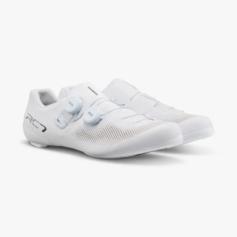 Shimano Rc703 Road Shoe - Wide - White 2