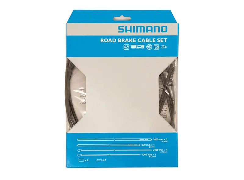 Shimano Road Ptfe Brake Cable Set - Black 1
