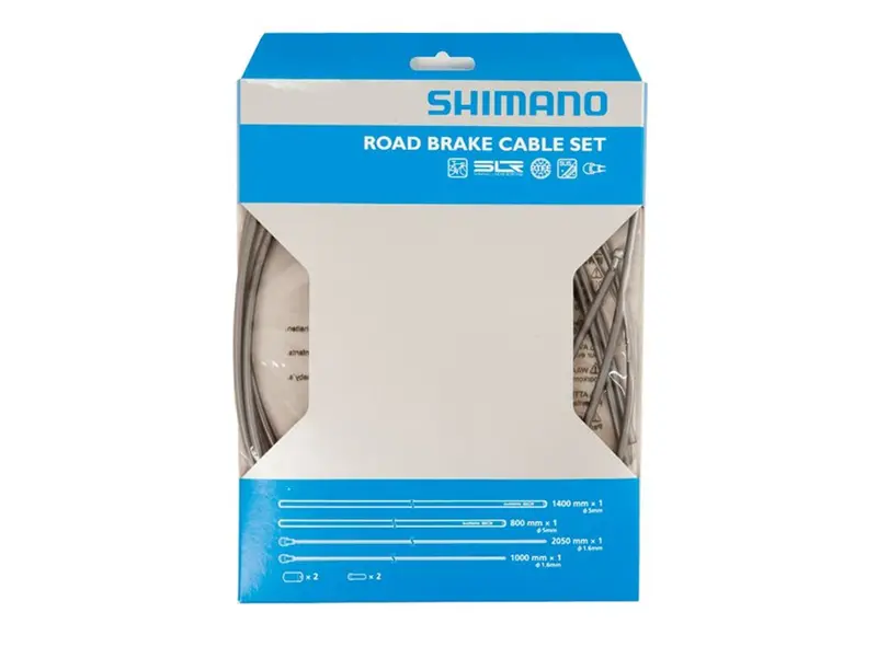 Shimano Road Ptfe Brake Cable Set - High Tech Gray 1