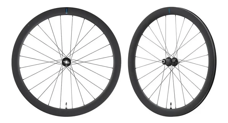 Shimano Rs710 C46 Carbon Disc 700C Road Wheelset 1