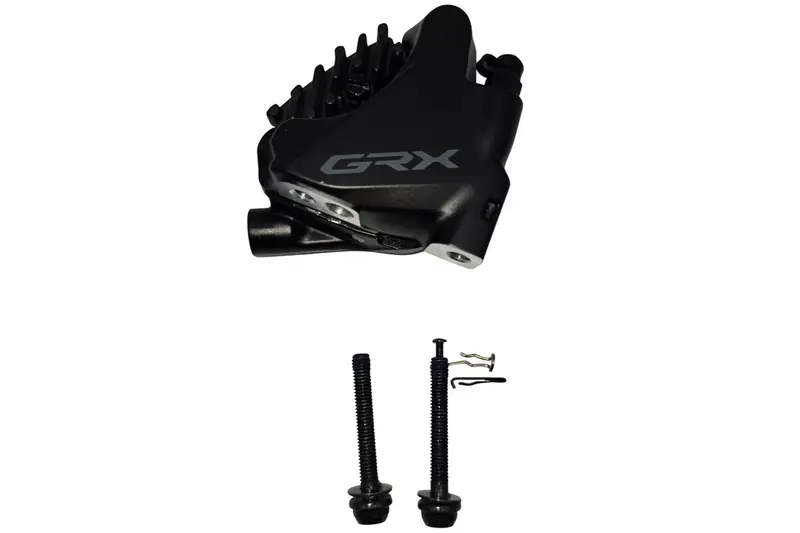 Shimano Rx400 Grx Flat Mount Disc Brake Caliper - Black - Blem 1