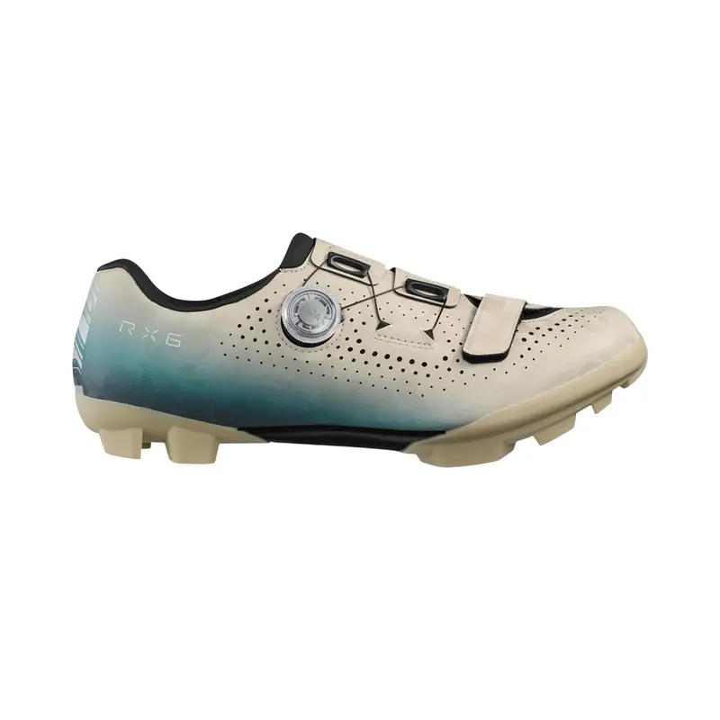 Shimano Rx600 Spd Off Road Shoes - Beige-Blue 1