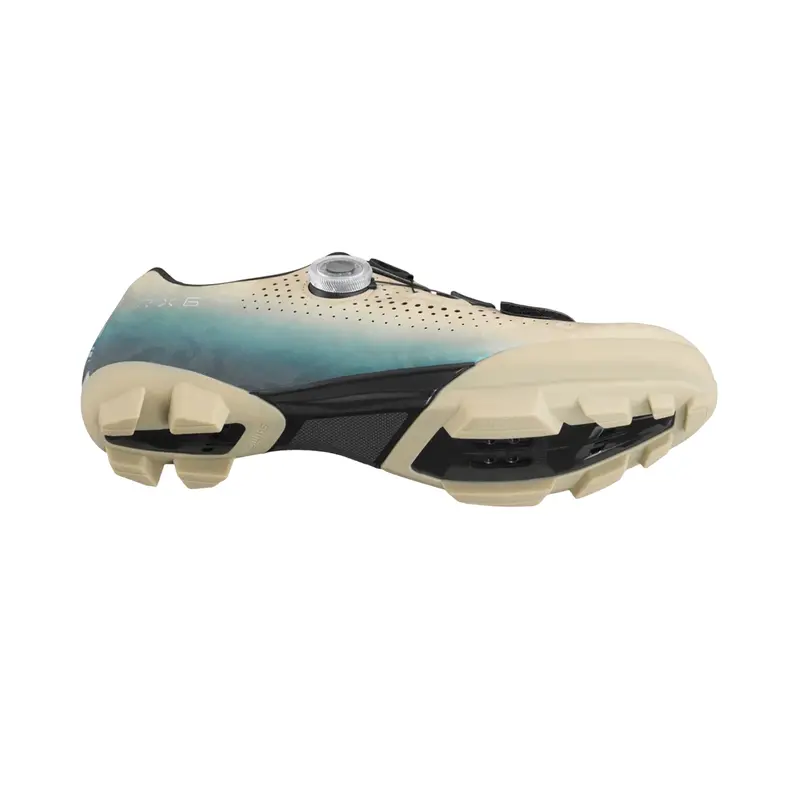 Shimano Rx600 Spd Off Road Shoes - Beige-Blue 2