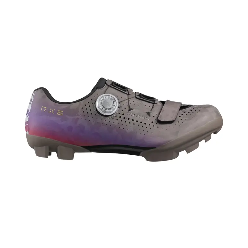 Shimano Rx600w Spd Off Road Shoes - Womens - Gray-Purple 1