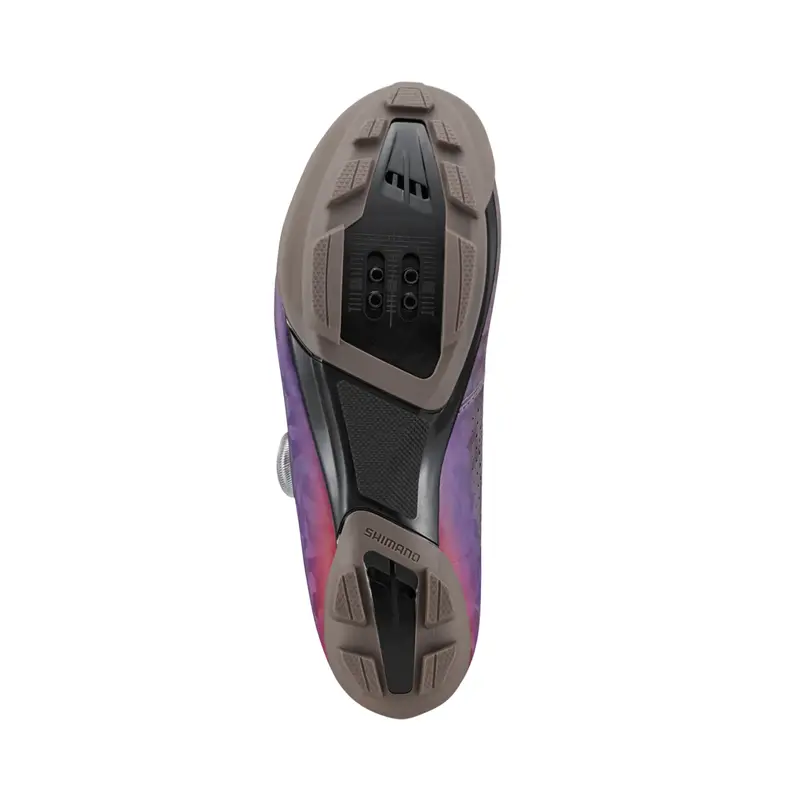 Shimano Rx600w Spd Off Road Shoes - Womens - Gray-Purple 2