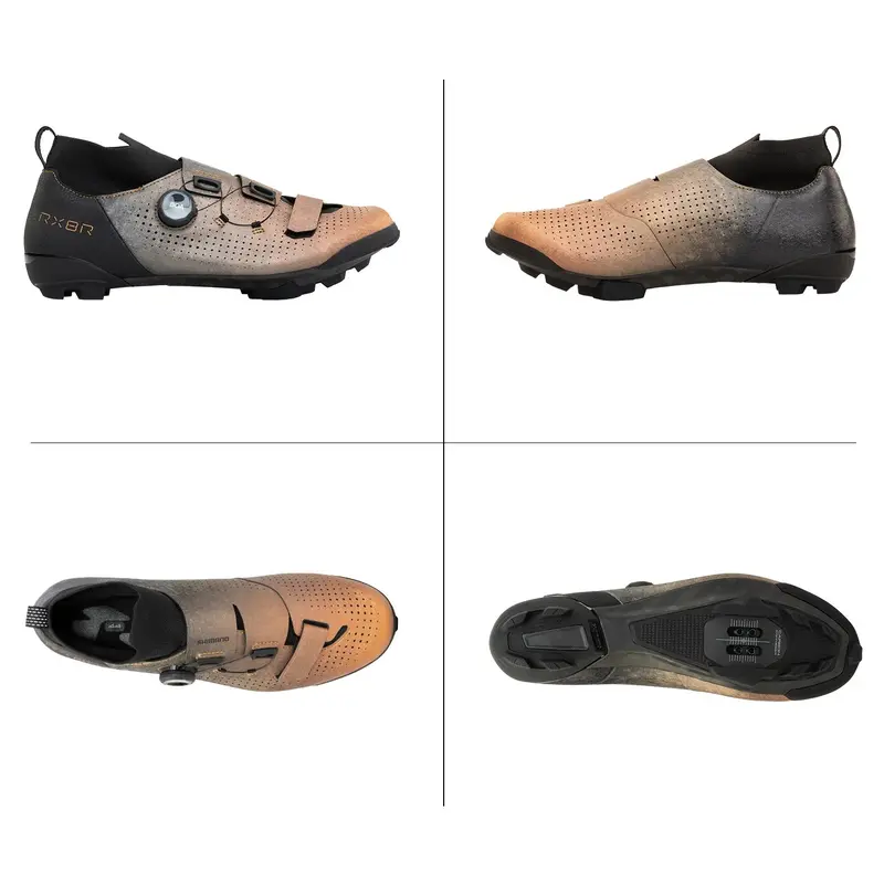 Shimano Rx801r Spd Gravel Shoe - Metallic Orange 4