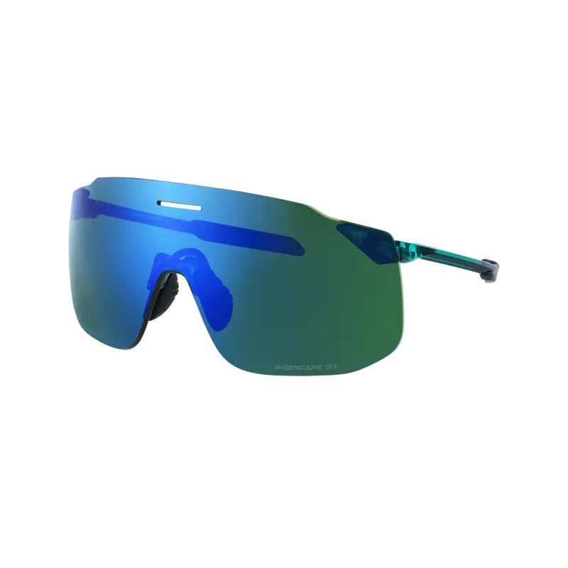 Shimano S-Phyre Sl Rs Sunglasses - Gravel Lens - Green Sapphire 1