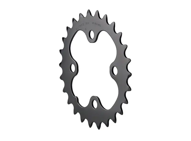 Shimano Slx Fcm660 9 Spd Triple Chainring - Black 1