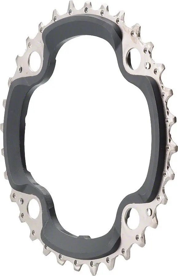 Shimano Slx Fcm660 9 Spd Triple Chainring - Black 3