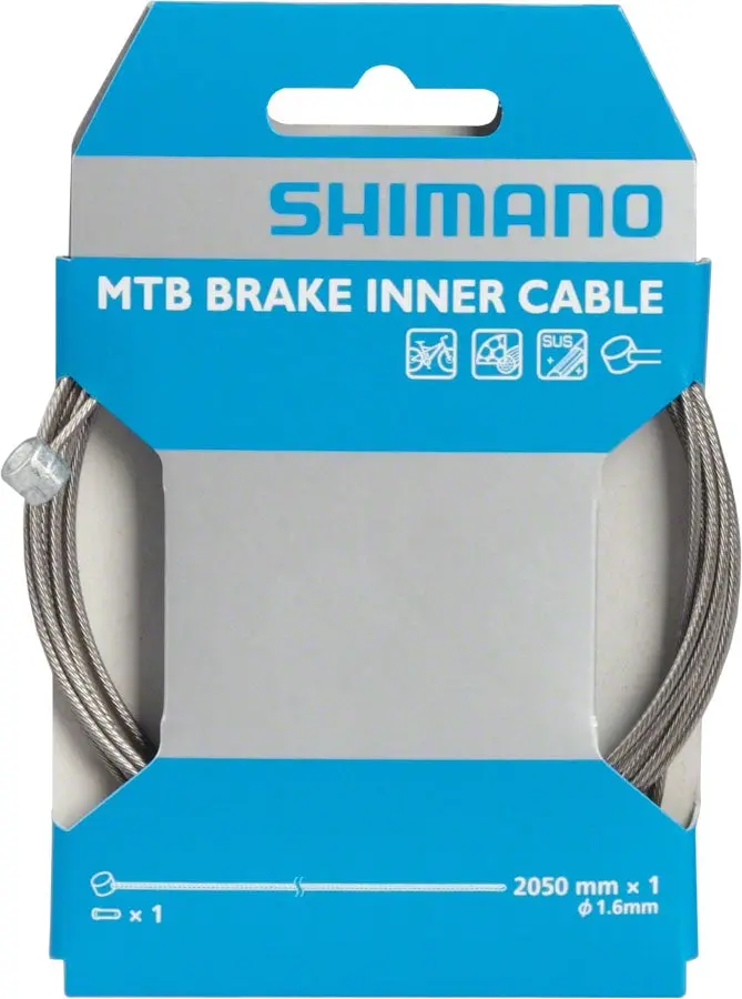 Shimano Stainless Mtb Brake Cable - Silver 2