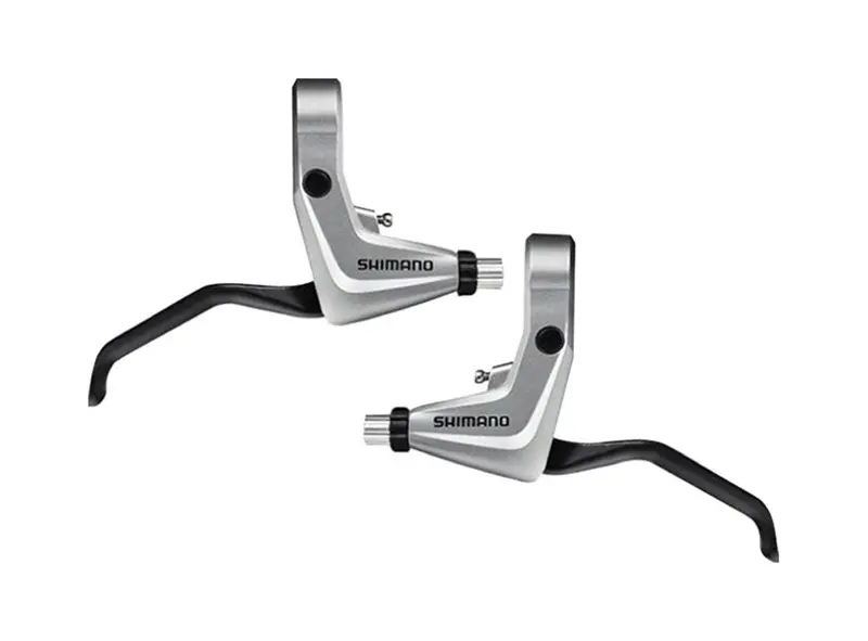 Shimano T4000 Mtb Brake Levers - Pair - Silver 1