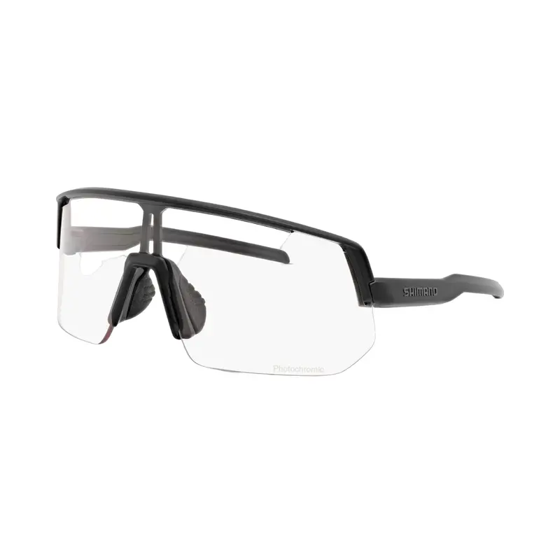 Shimano Technium L Sunglasses - Matt Black - Photochromic Gray Lens 1