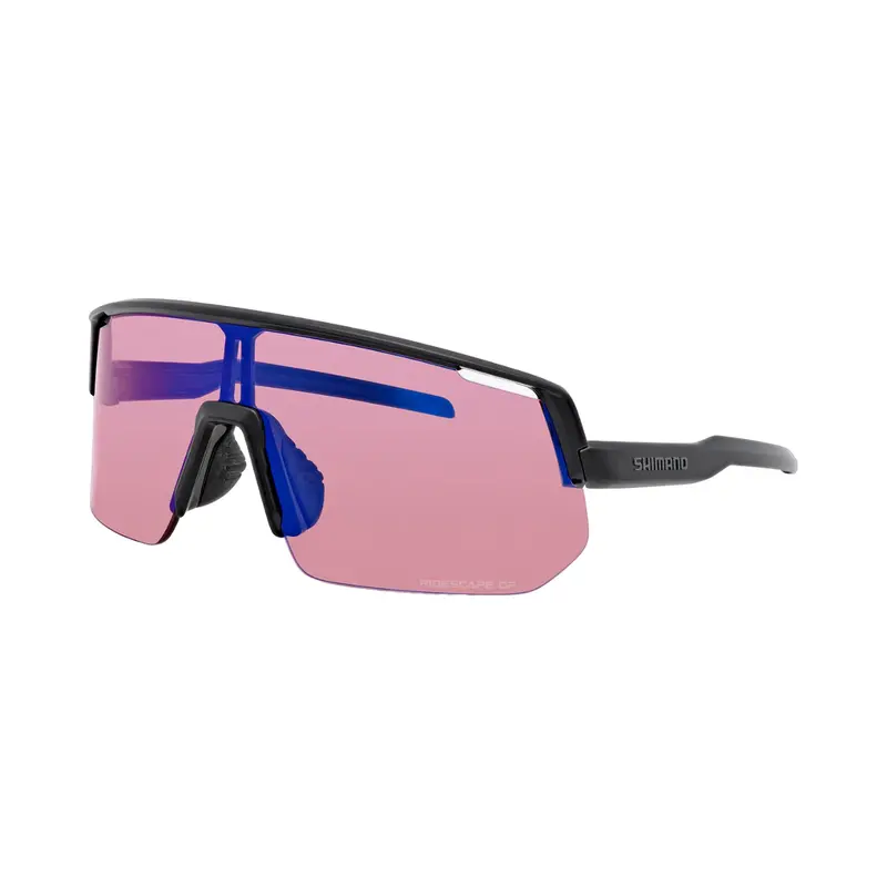 Shimano Technium L Sunglasses - Matt Black - Ridescape Off-Road Lens 1