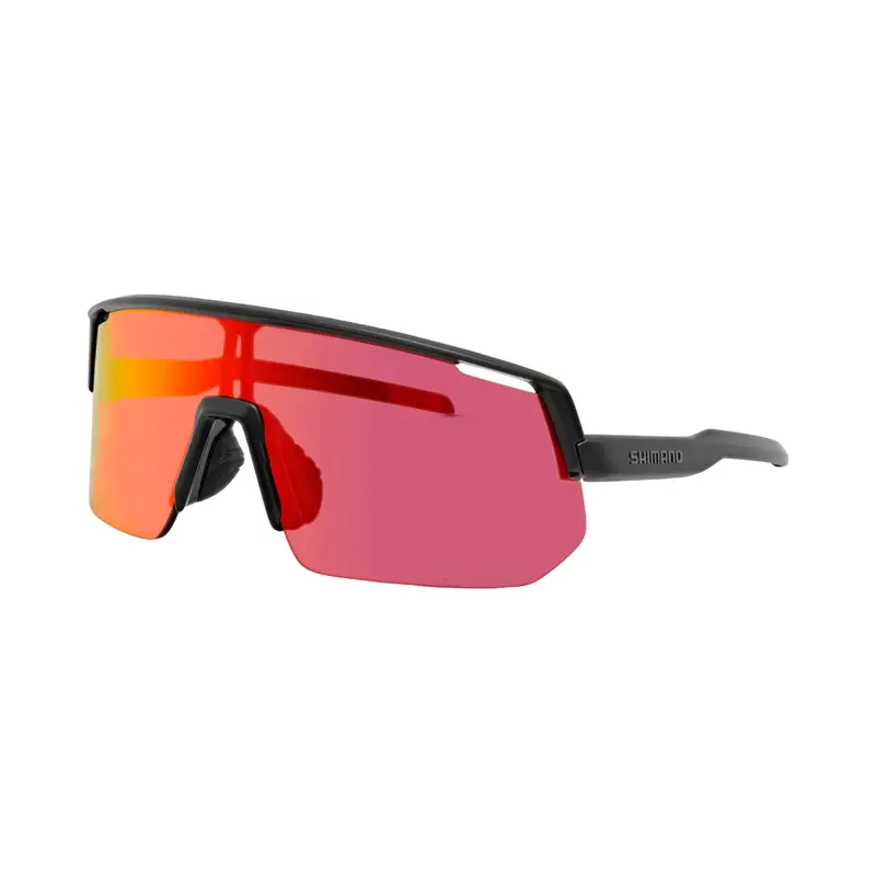 Shimano Technium L Sunglasses - Matt Black - Ridescape Road Lens 1