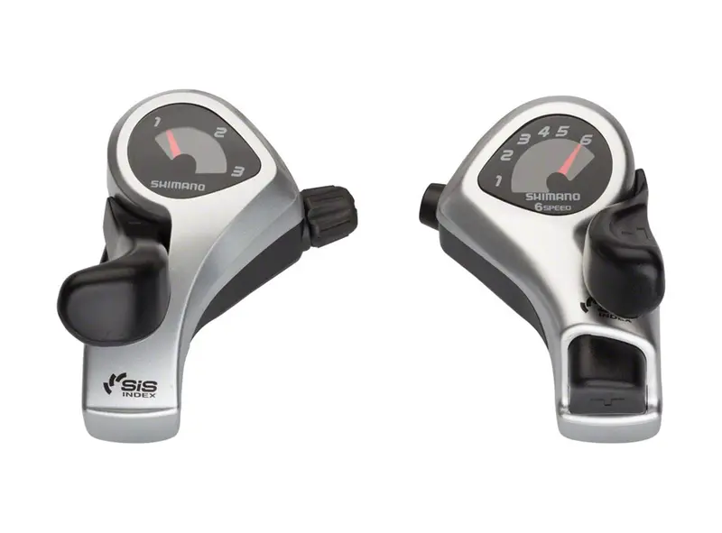 Shimano Tourney Tx50 3X6 Spd Thumb Shifter Set 1