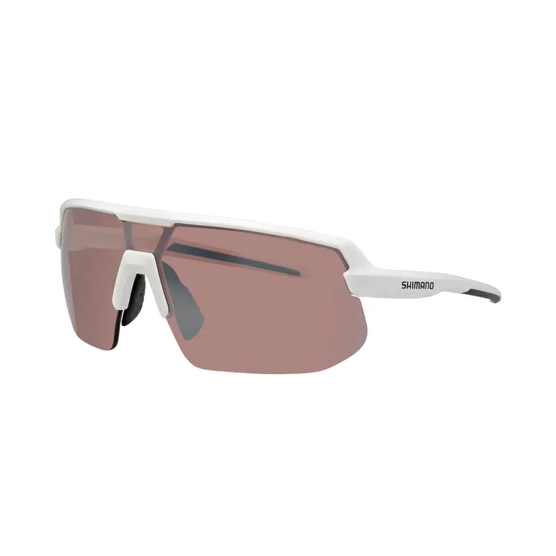 Shimano Twinspark 2 Sunglasses - White - Ridescape High Contrast Lens 1