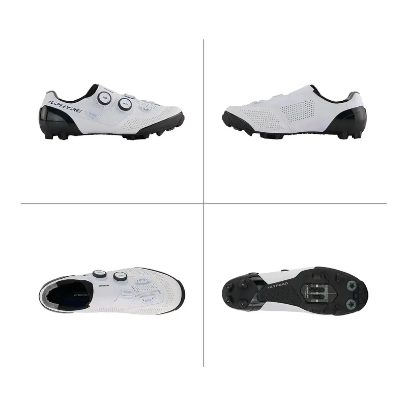 Shimano Xc902 S-Phyre Spd Xc Mtb Shoe - White 3