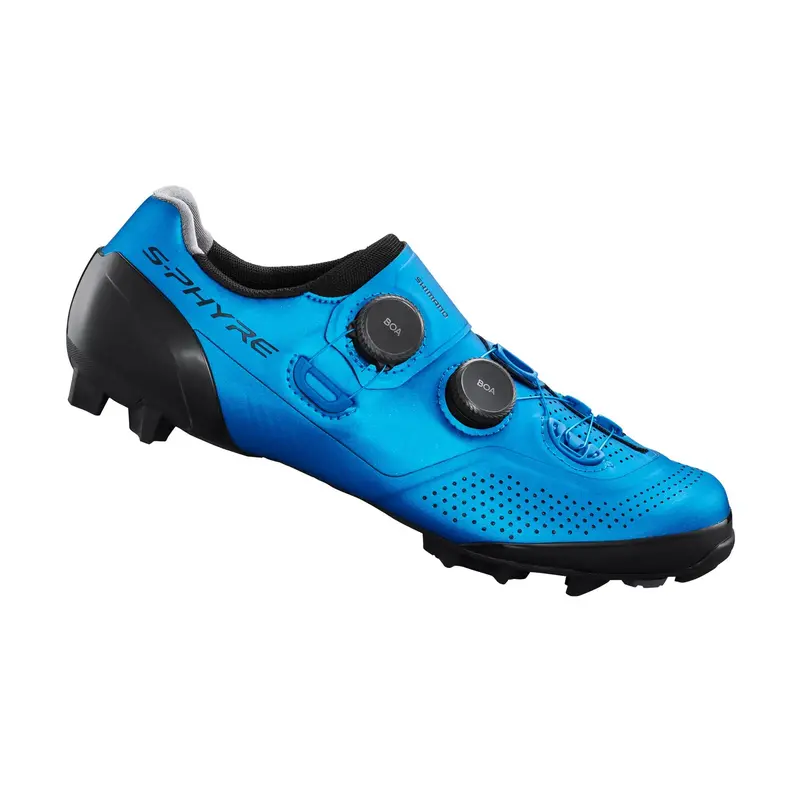 Shimano Xc902 S-Phyre Spd Xc Mtb Shoe - Wide - Blue 1