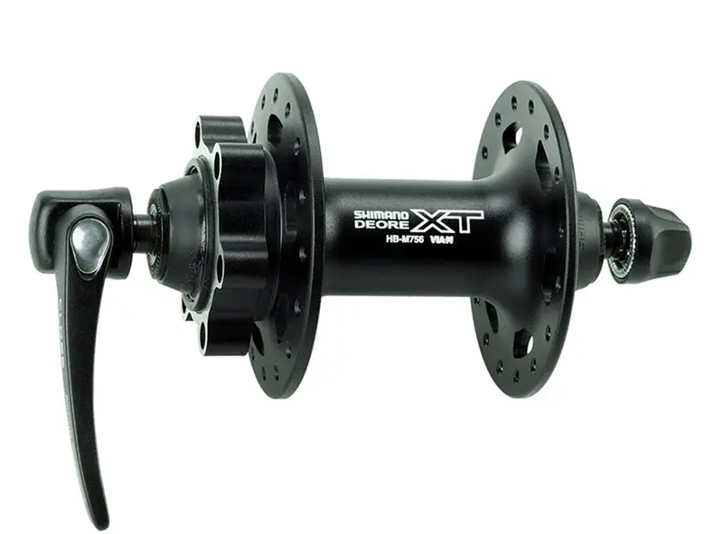 Shimano Xt M756 Mtb Disc Hub - Front - Black 1